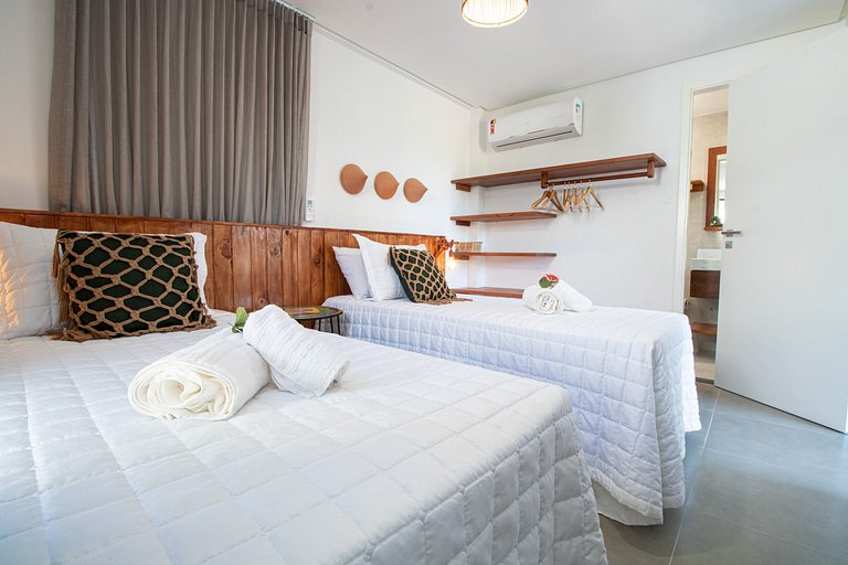 Oka Milagres Cond. Beira Mar House With Balcony