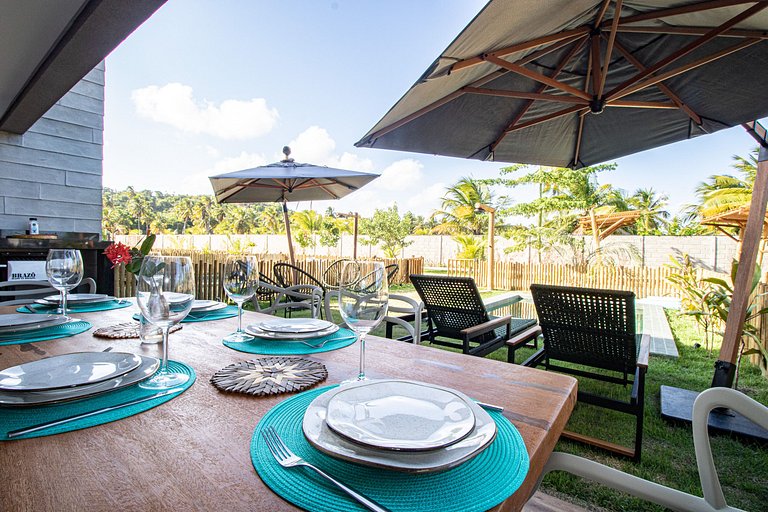 Oka Milagres Cond. Beira Mar House With Balcony