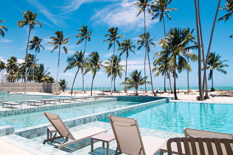 Beachfront Condo with Private Pool