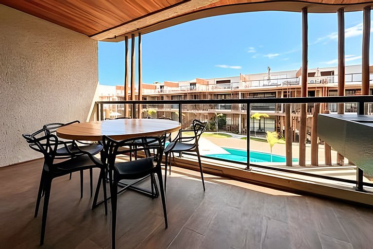 Duplex Apartment with Beach Access for 5 People