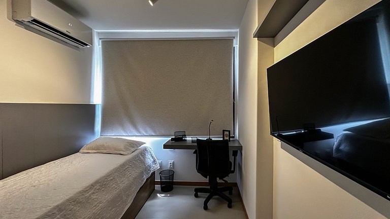 Apto 6 Pessoas 200m da praia e Piscina Vista Mar