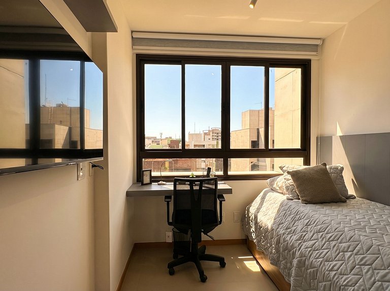 Apto 6 Pessoas 200m da praia e Piscina Vista Mar