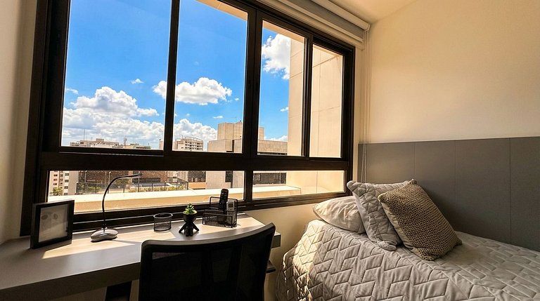 Apto 6 Pessoas 200m da praia e Piscina Vista Mar