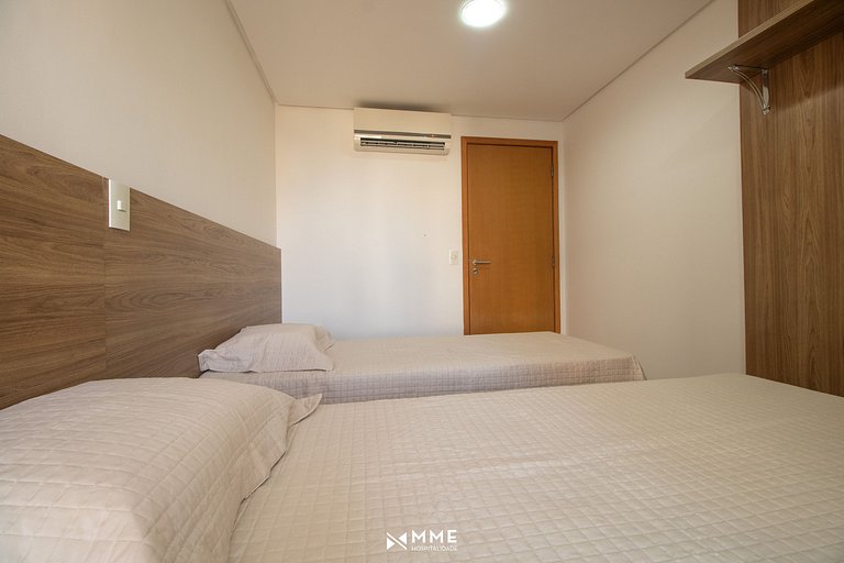 Apto 5 Pessoas Piscina Vista para o Mar