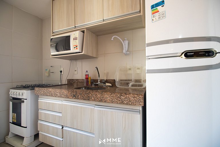 Apto 5 Pessoas Piscina Vista para o Mar