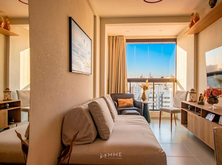 Apartamento con Vista a 3 minutos de la playa
