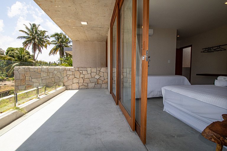 Milagres - Casa 04 suites a 200 metros de la playa MME Hospi